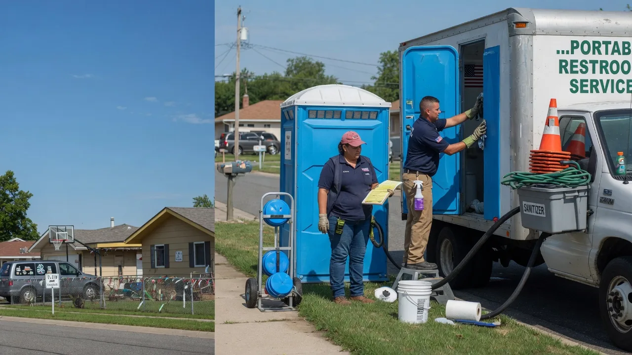 Porta Potty Rental in Fredericksburg, IA near me